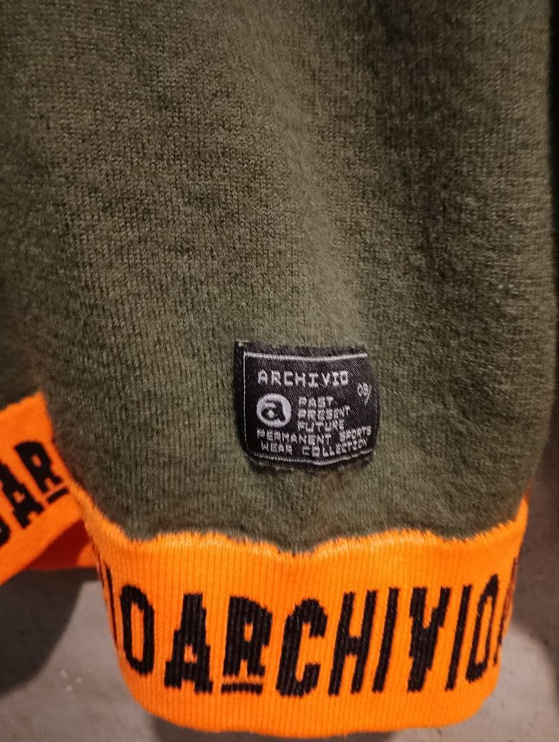 定価3万　正規品　ARCHIVIO 高級素材ウール100% 送料無料24H内発送