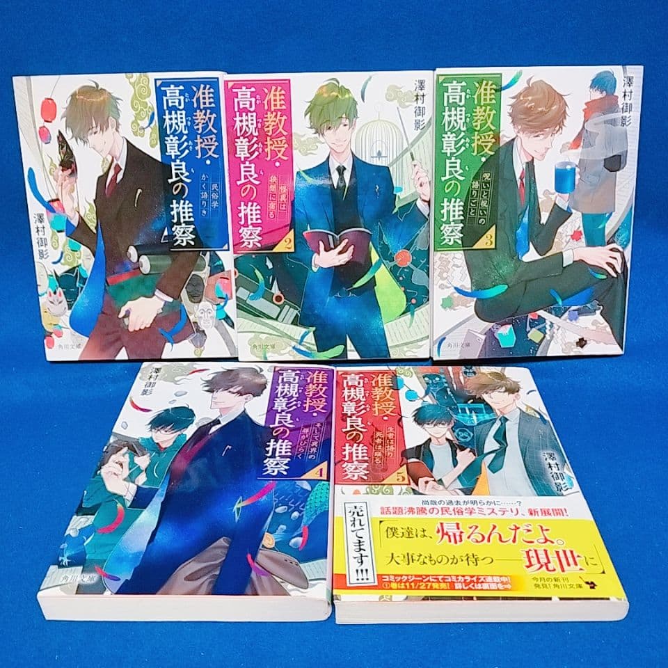 【准教授・高槻彰良の推察】1〜15巻 全巻セット／澤村御影 著