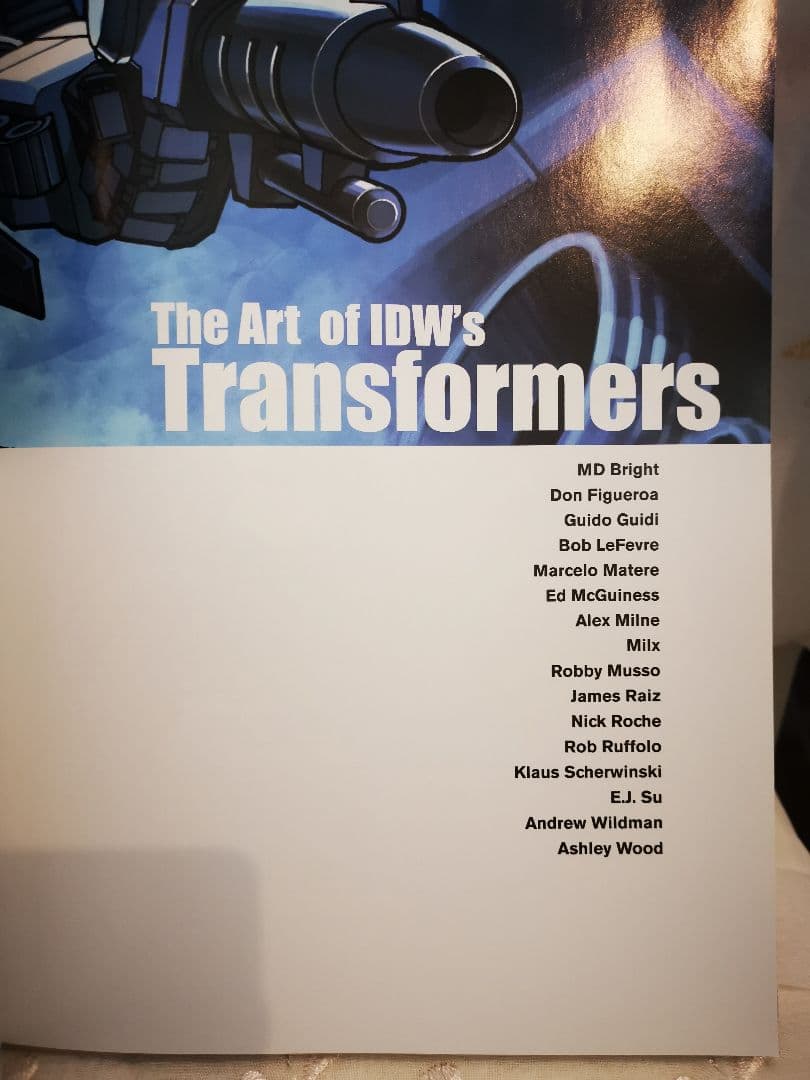 The Art of IDW's TRANSFORMERS トランスフォーマー