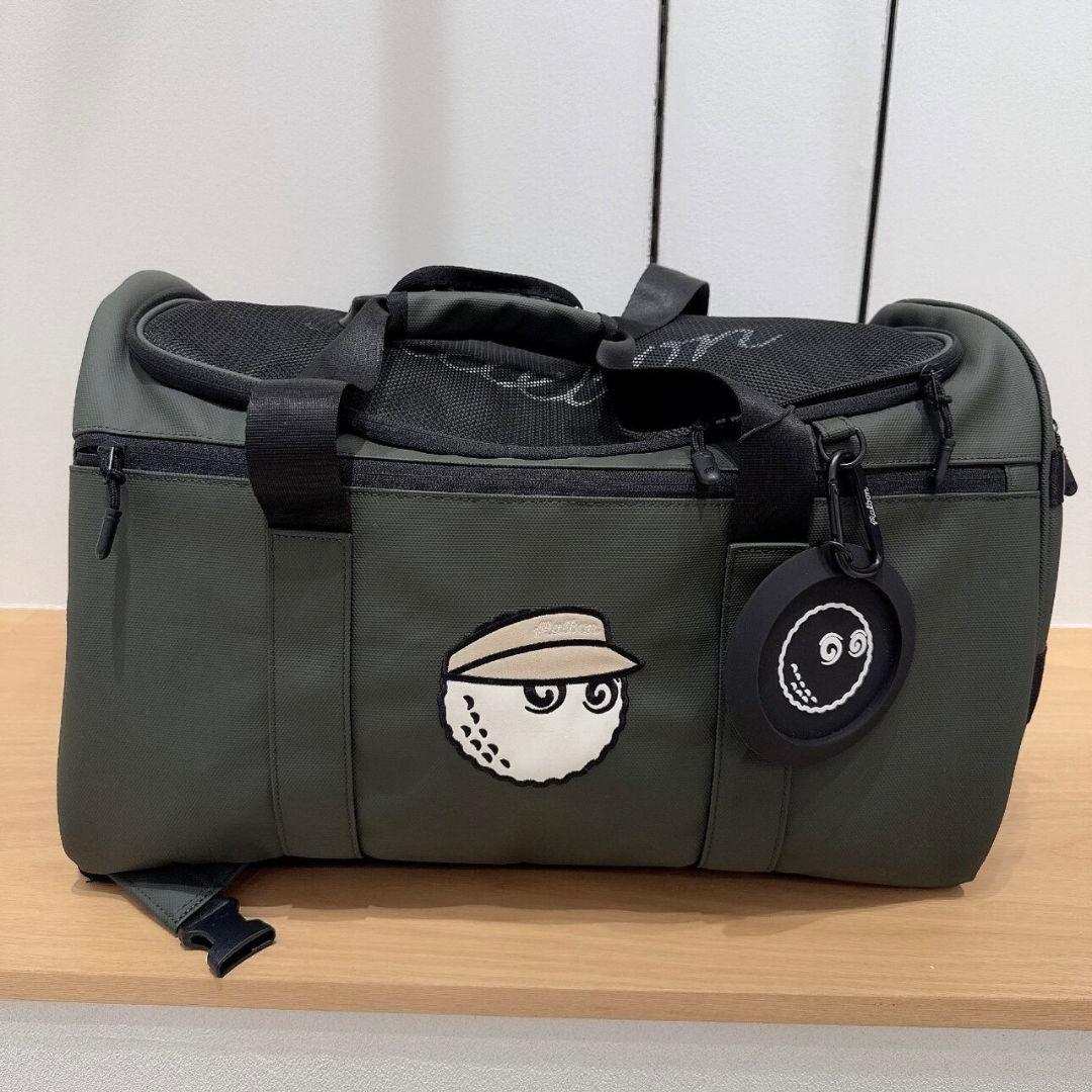 【4/8発送】★3way使用可能★マルボンゴルフボストンバッグブラック