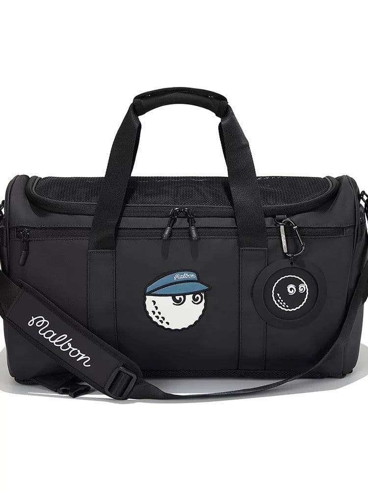 【4/8発送】★3way使用可能★マルボンゴルフボストンバッグブラック