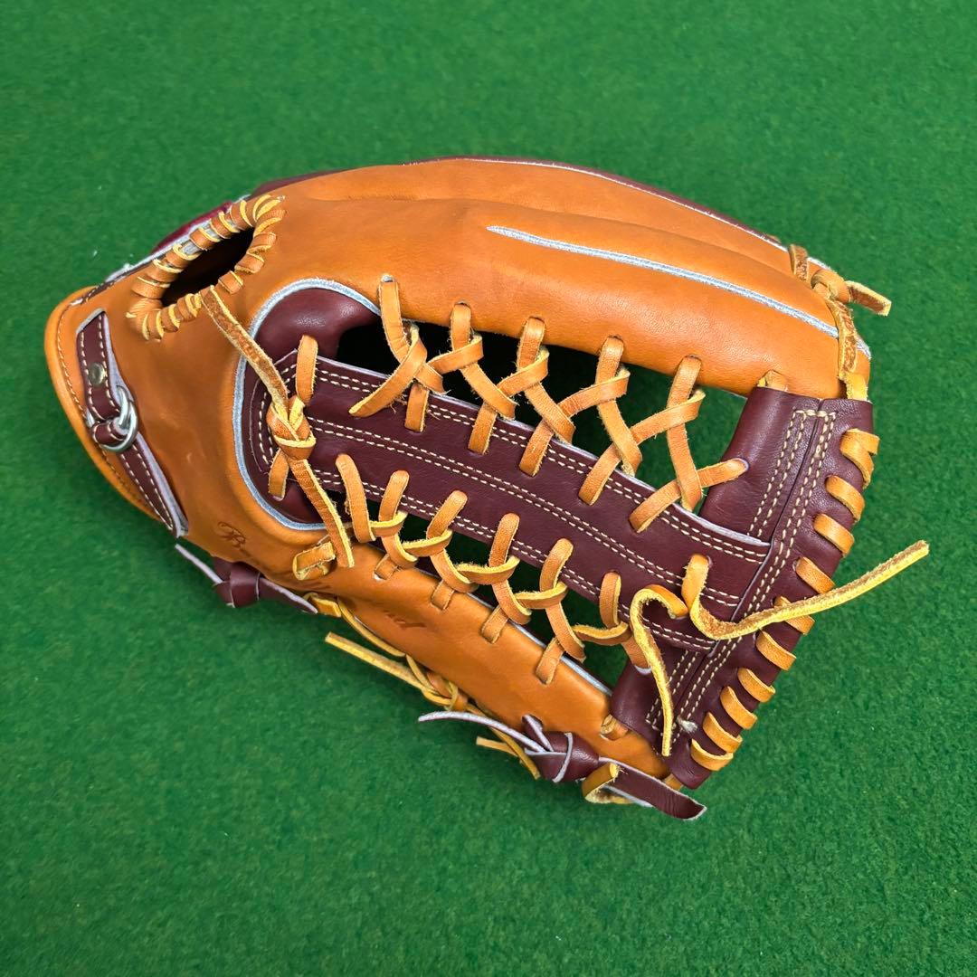 【美品・即戦力】硬式外野用グローブ　アサダスポーツ