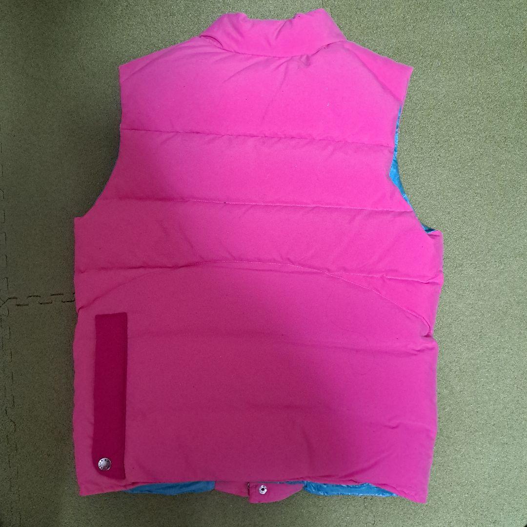NATAL DESIGN ネイタルデザイン　ピンク ダウンベスト　サイズXS