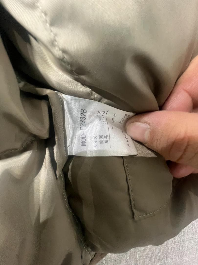 Marmot × BEAMS 別注 マグネットダウンベスト L