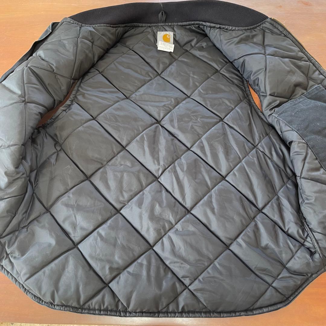 カーハート V-01 ダックベスト USAアメリカ製 黒 Lサイズ