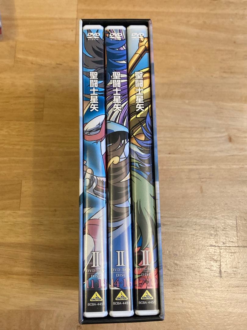 【匿名配送】聖闘士星矢　DVD-BOX Ⅱ