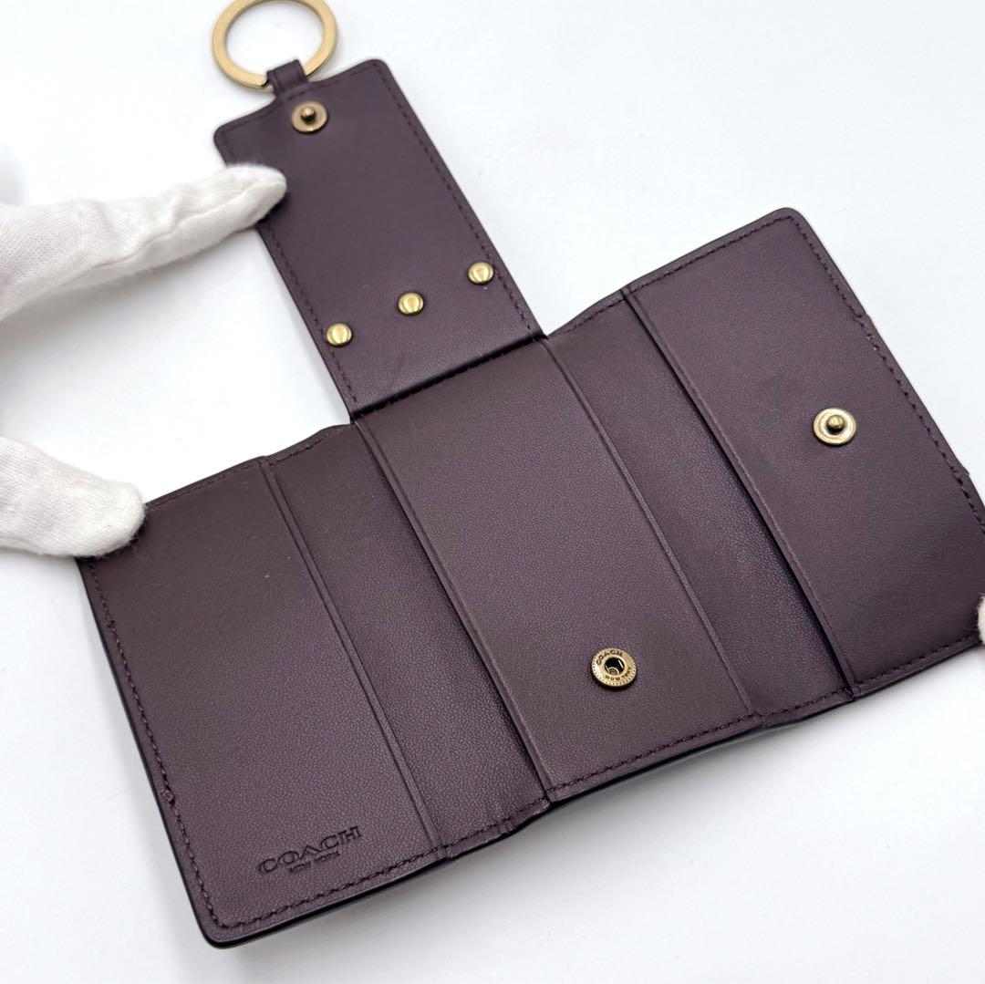 新品級✨ COACH　6連　キーリング　ホースアンドキャリッジ　キーケース