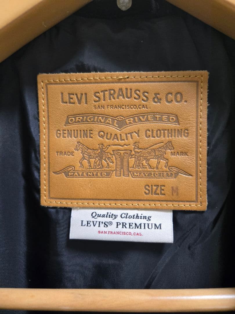 リーバイス HIGHLAND スエード トラッカージャケット Mサイズ