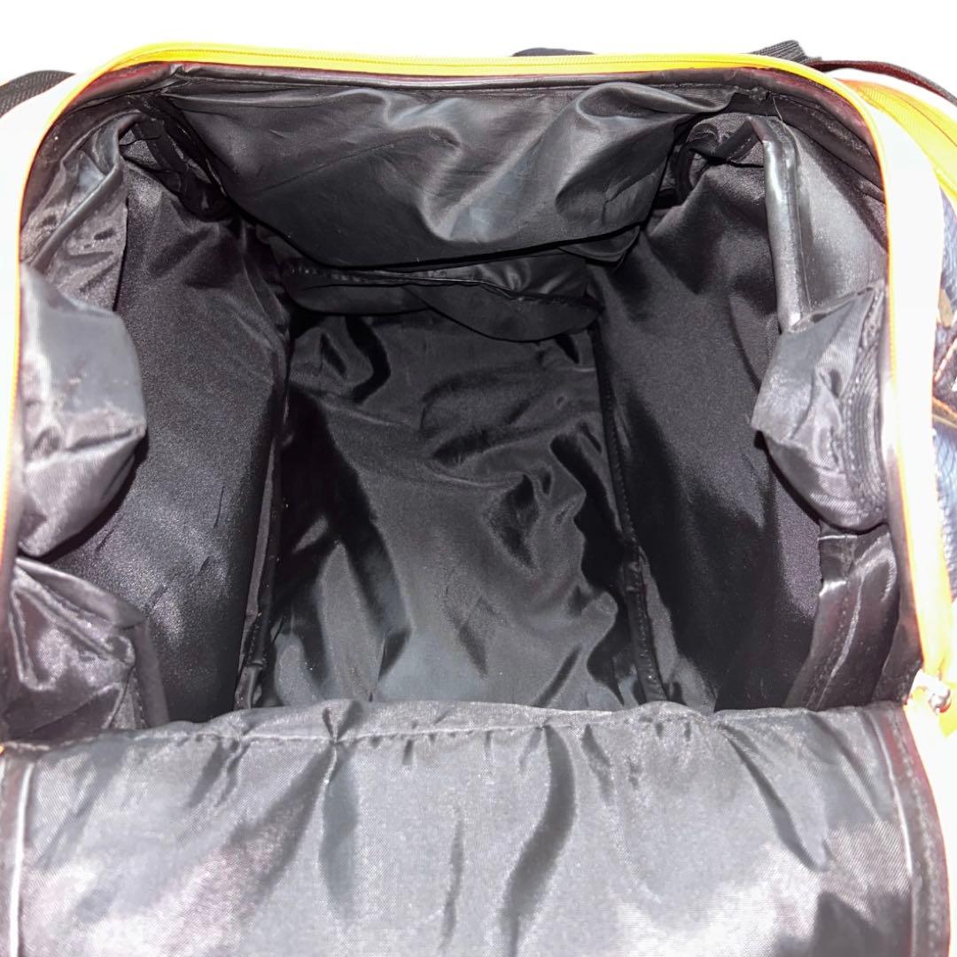 【babolaTバボラ】ラケットバッグ12本(ブラック・オレンジ)