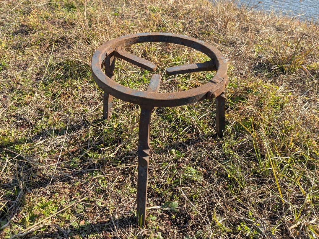 在庫処分　焚き火用五徳　囲炉裏　古民家