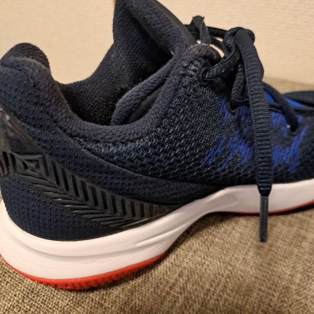 Nike バスケットボールシューズ ネイビー/レッドUS7 25㎝バスケシューズ