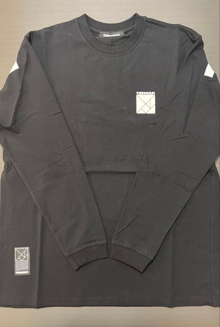 TANGRAM ブラック ロングスリーブ Tシャツ　ブラック