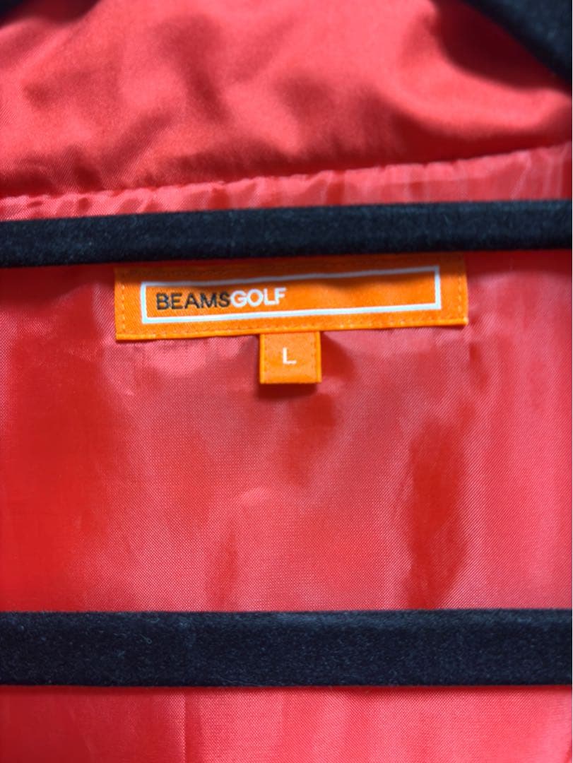 BEAMS GOLF ビームス レッド ジャケット ゴルフ ブルゾン L