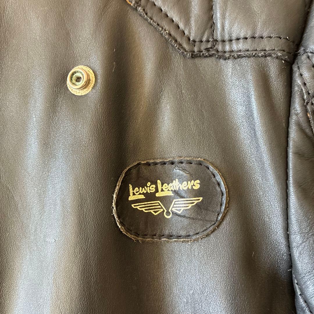 ぶ*う様 美品 ルイスレザー スーパー モンザ 70s ビンテージ