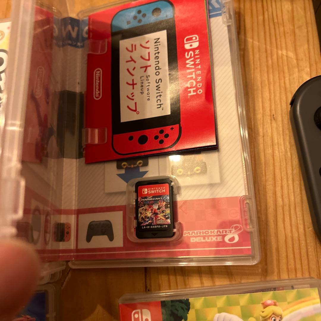 Nintendo Switch 本体 + ゲームソフト4本
