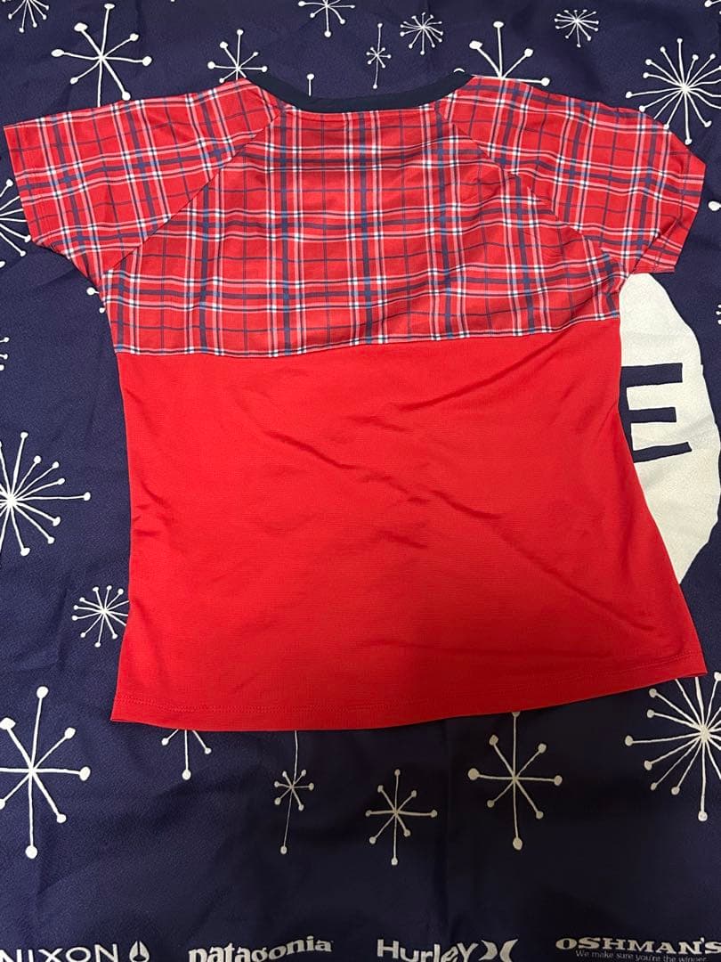 FILAフィラ レディース テニスウェア 上下2セット チェック柄