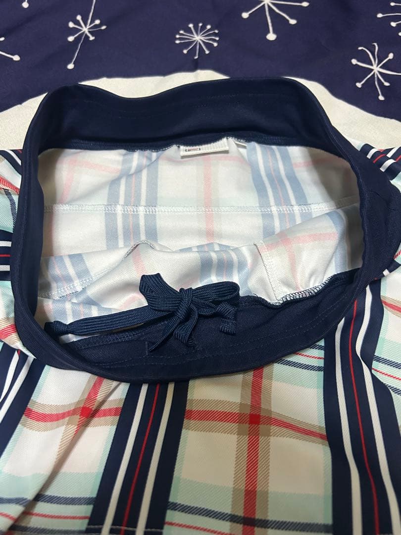 FILAフィラ レディース テニスウェア 上下2セット チェック柄