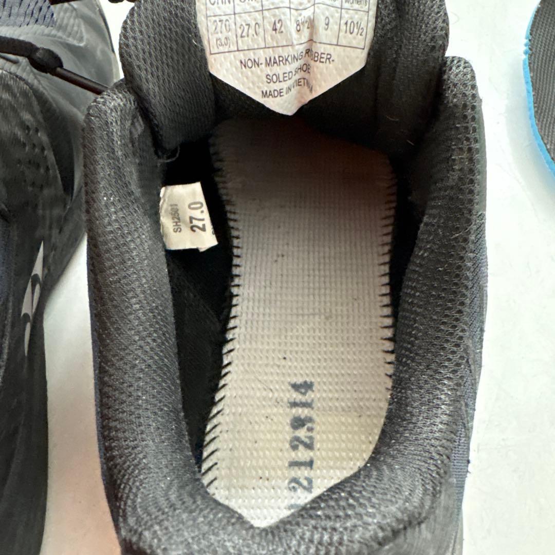 YONEX テニスシューズ ブラックソニケージ27.0cm ②