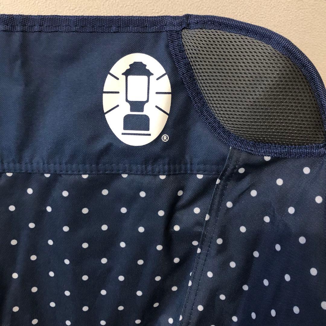 Colemanコールマン　ヒーリングチェア ネイビードット