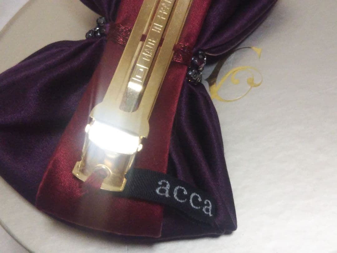 お値下げしました！acca バレッタ