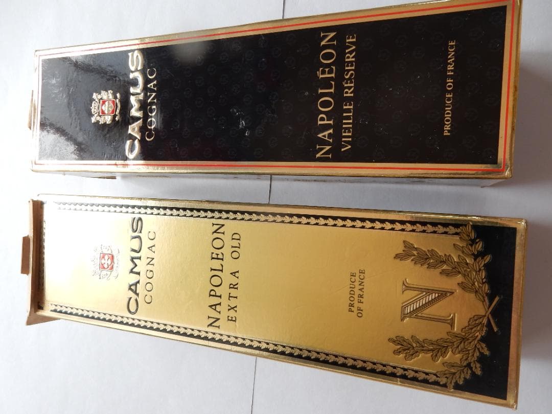 ＣＡＭＵＳブランデー　２種本　２本セット　レア　箱付き