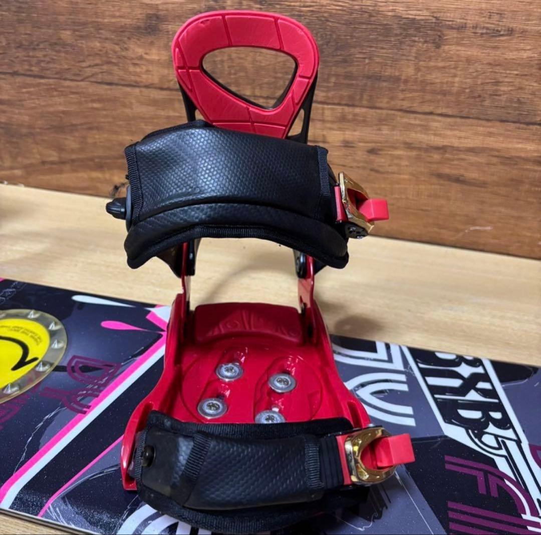 BXB 初心者オススメ　レディース　スノーボード 3点　ブーツ無し