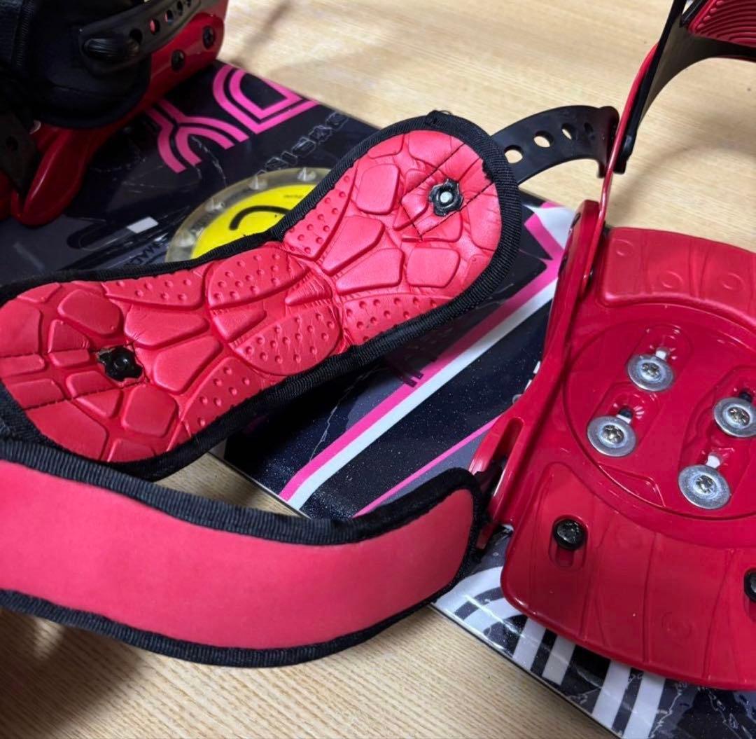 BXB 初心者オススメ　レディース　スノーボード 3点　ブーツ無し