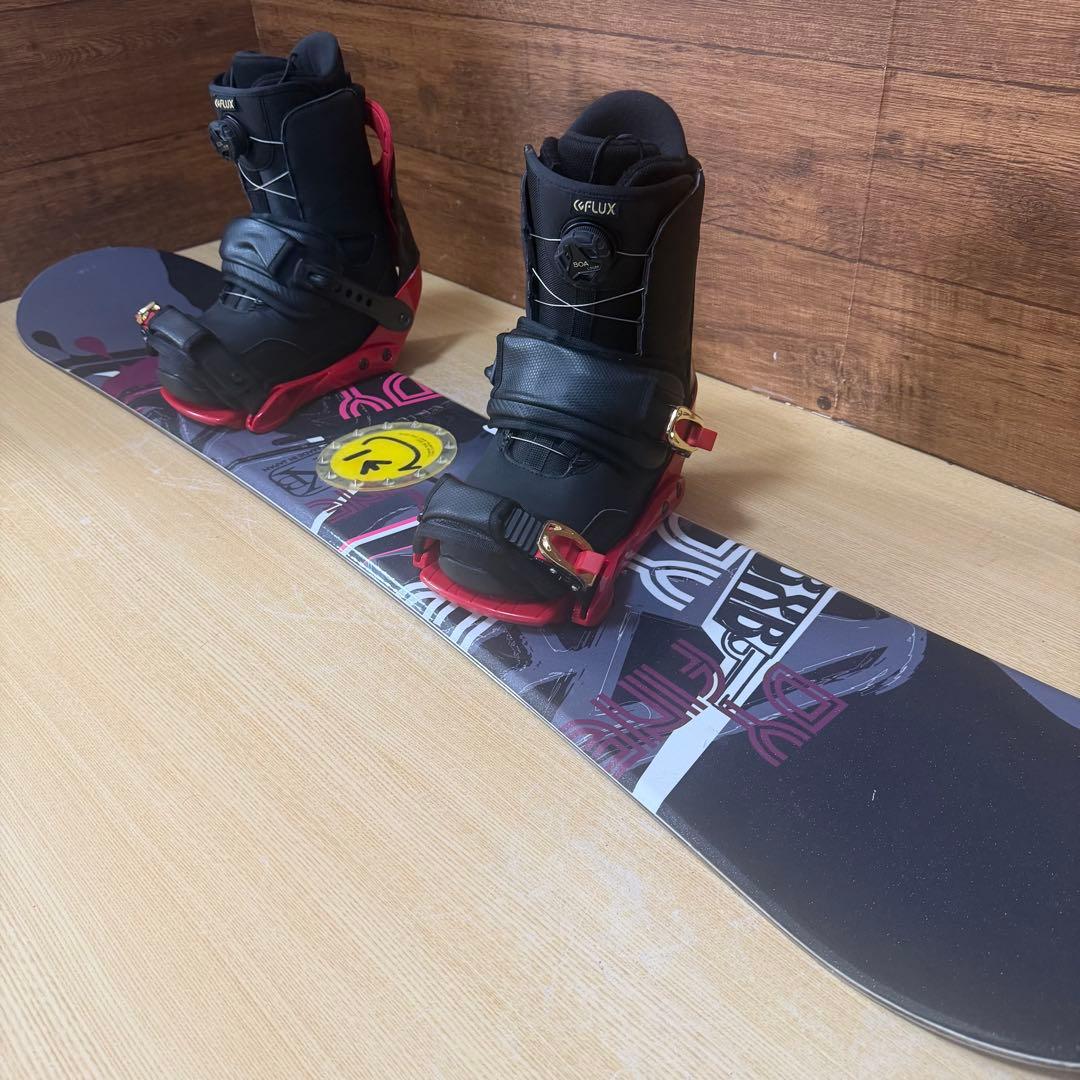 BXB 初心者オススメ　レディース　スノーボード 3点　ブーツ無し