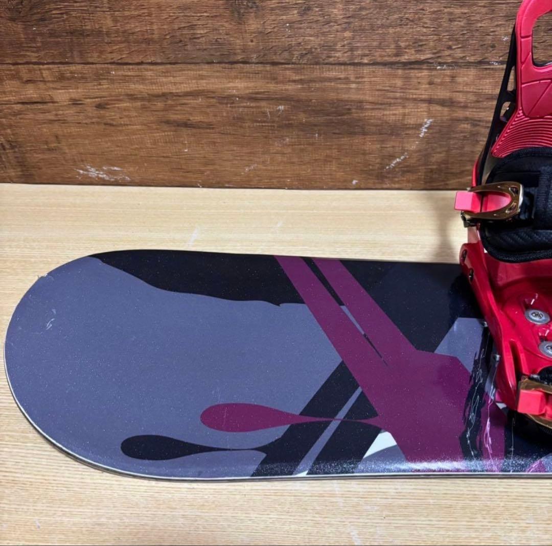 BXB 初心者オススメ　レディース　スノーボード 3点　ブーツ無し