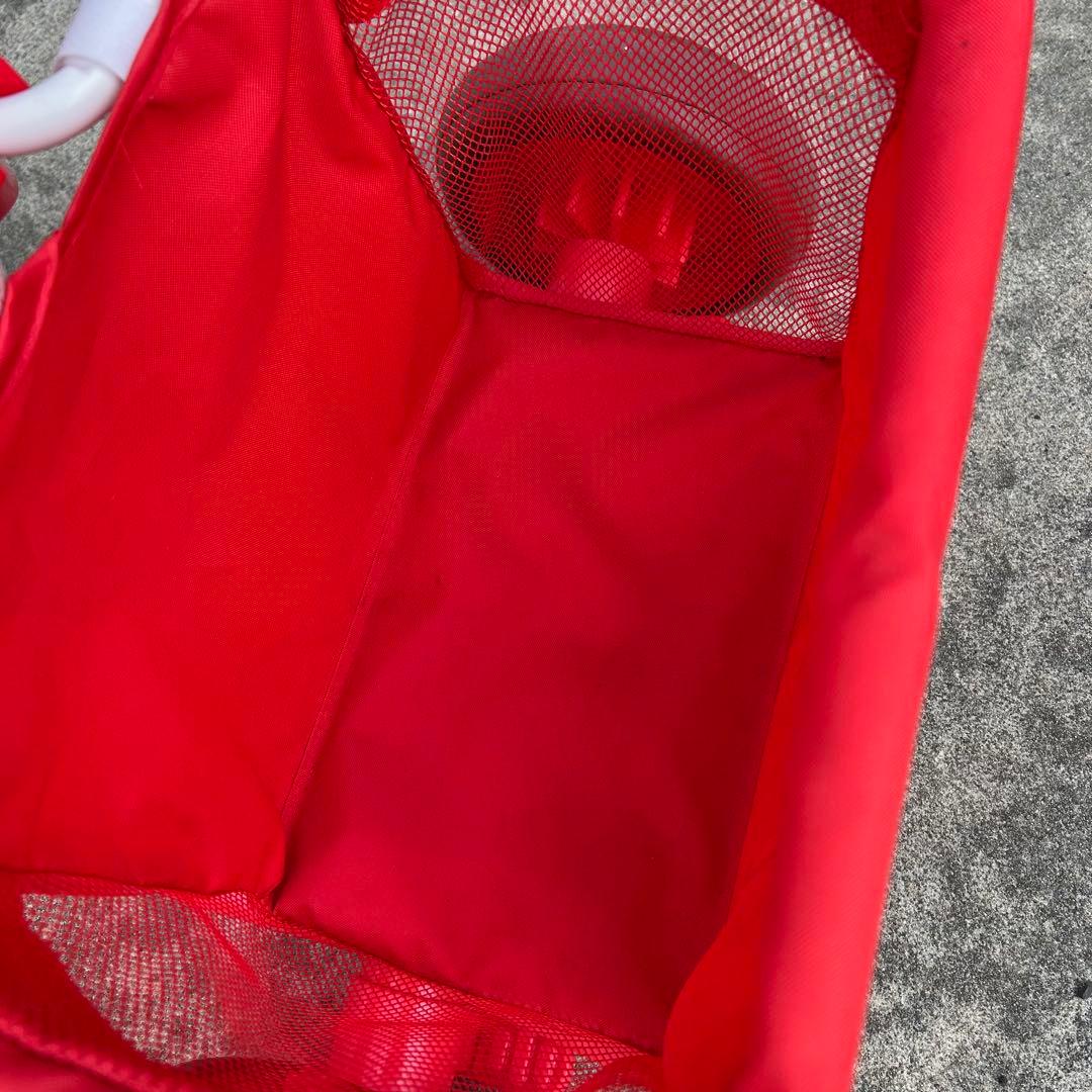 アンパンマン 三輪車 赤 手押し棒付き サンシェード付き 押し棒 子供用 キッズ