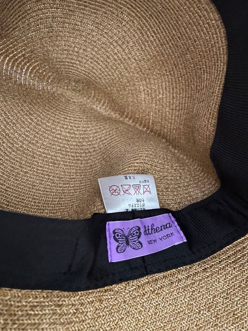 美品 アシーナニューヨーク Athena NEW YORK ハット　リサコ