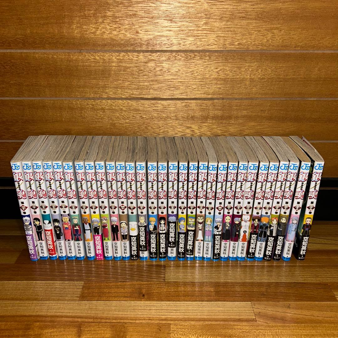 【全巻セット】銀魂　全74巻 キャラクター・ガイドブック　3冊