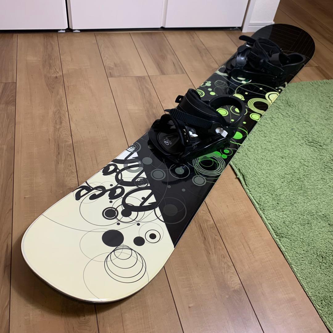 メンズ 162cm ZUMA DOCS スノーボードセット ビンディング・ケース