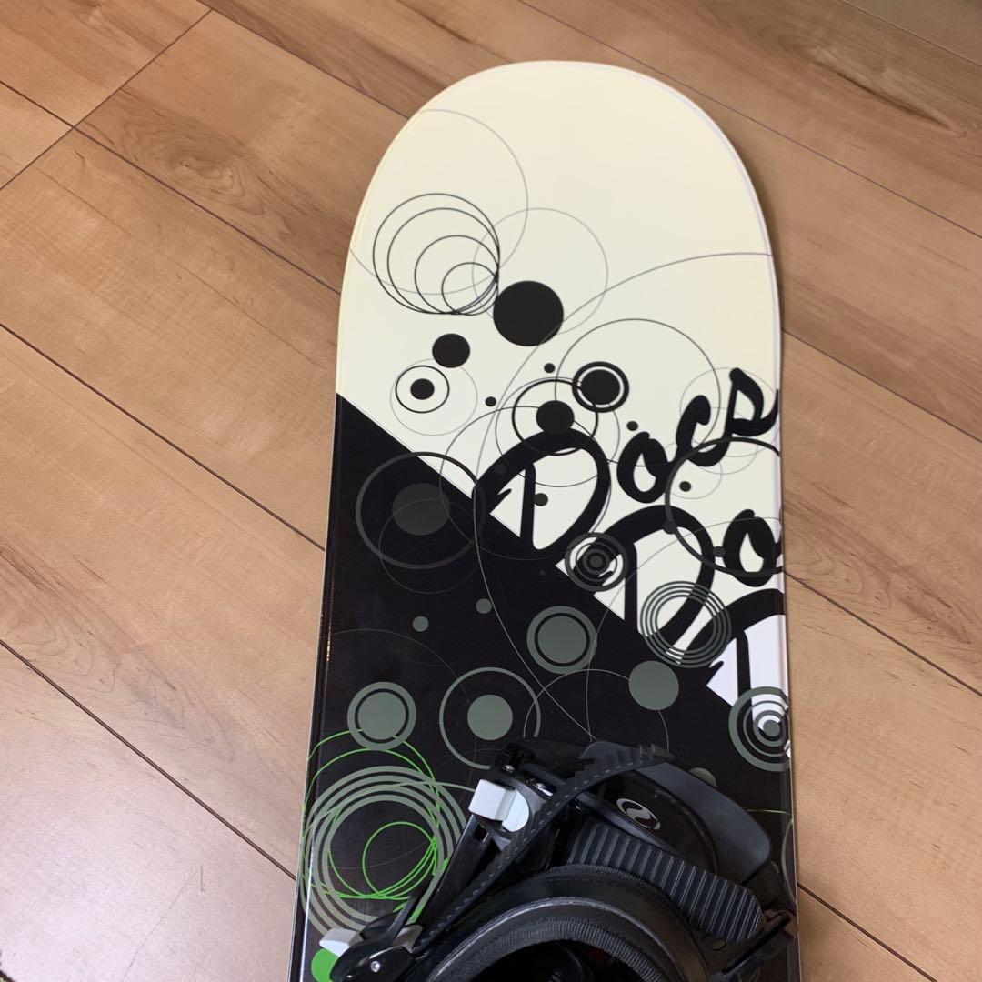 メンズ 162cm ZUMA DOCS スノーボードセット ビンディング・ケース