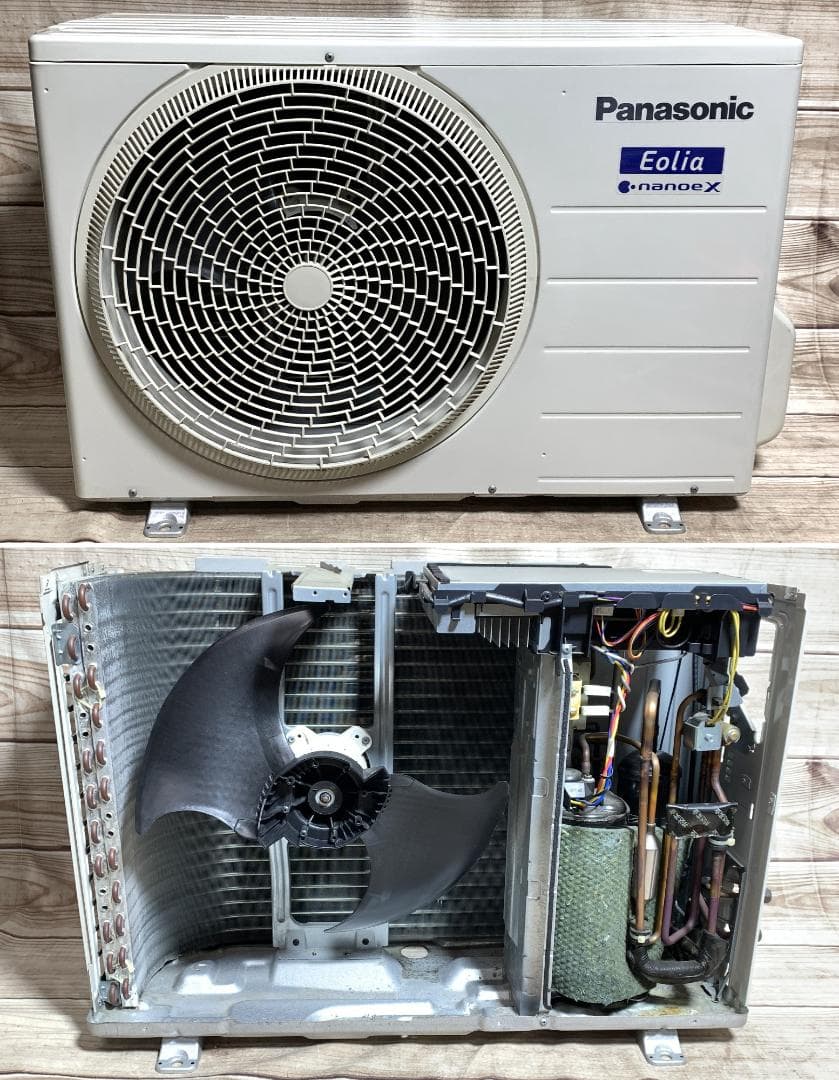 パナ 15畳 3.6kW 100V ナノイーX CS-EX360D 分解清掃済