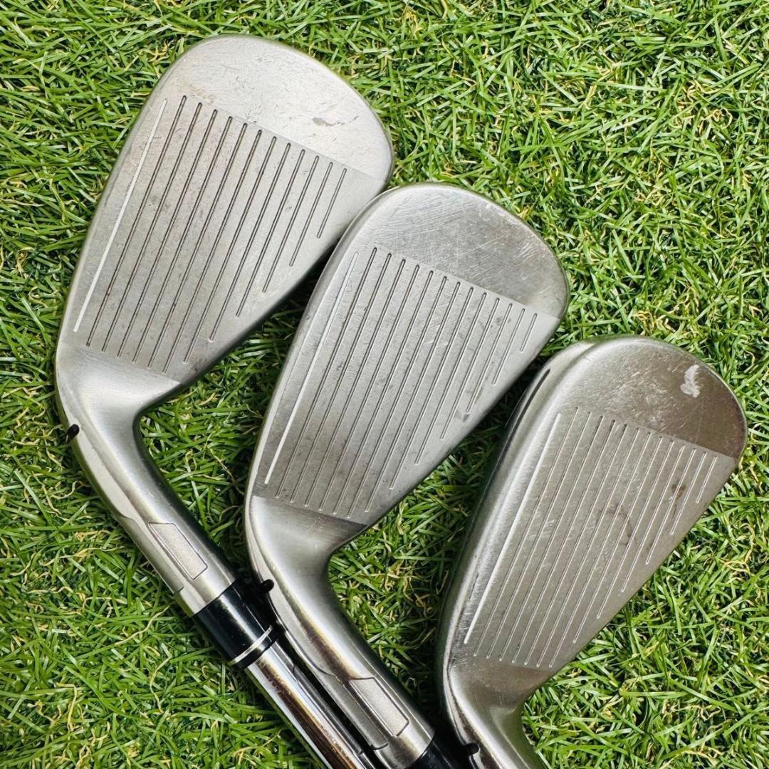 【良品】初級者 テーラーメイド ステルス メンズアイアンセット 7本 S