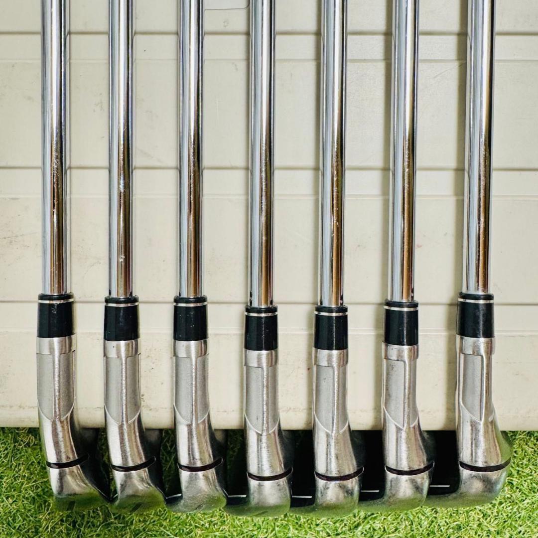 【良品】初級者 テーラーメイド ステルス メンズアイアンセット 7本 S