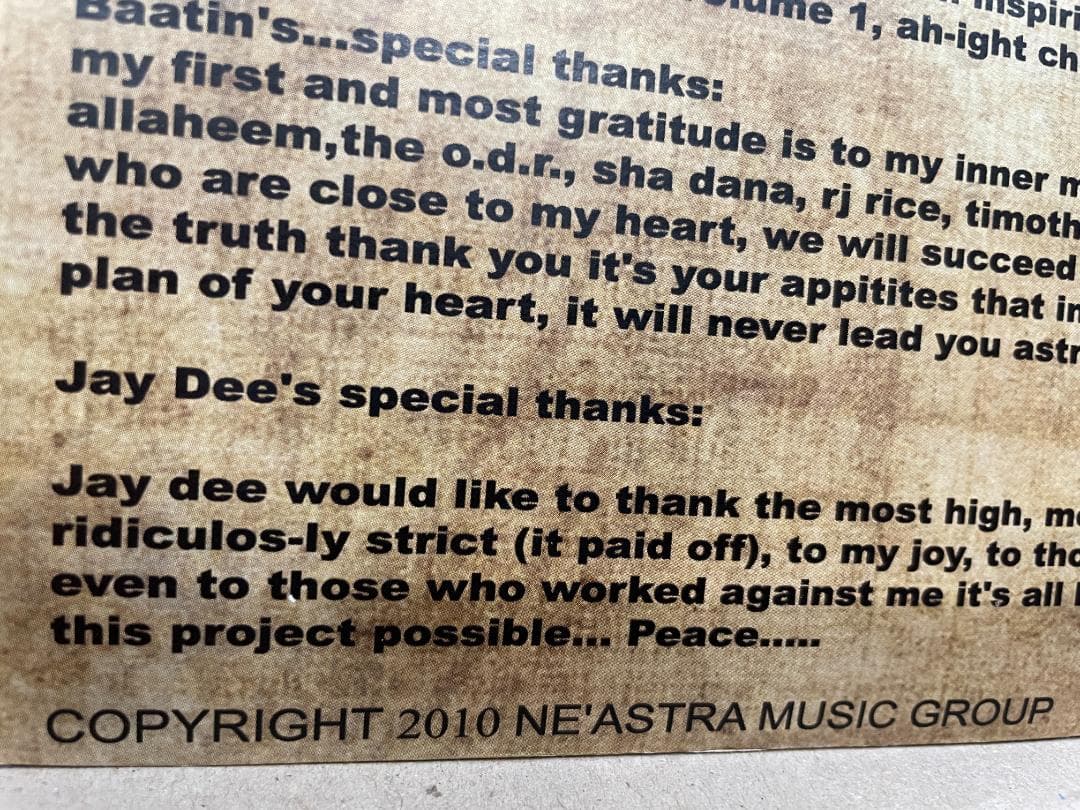 SLUM VILLAGE「FANTASTIC Vol. 2.10」J Dilla