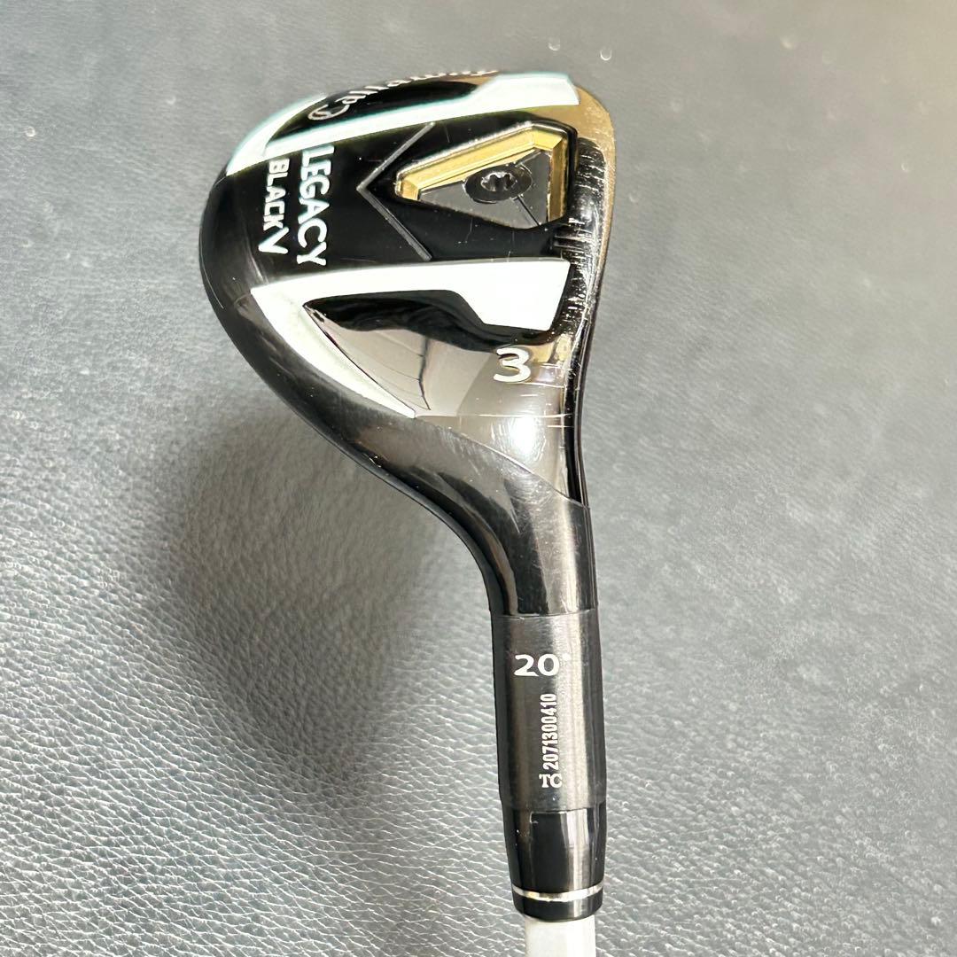 キャロウェイ LEGACY BLACK V ユーティリティ2本セット フブキ S