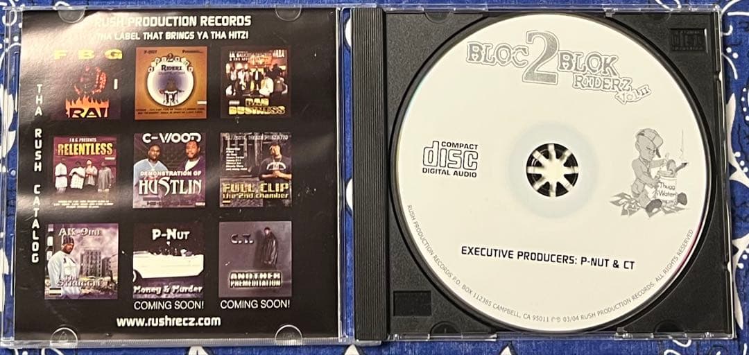 洋楽 Bloc 2 Blok Riderz g-rap g-funk g-luv