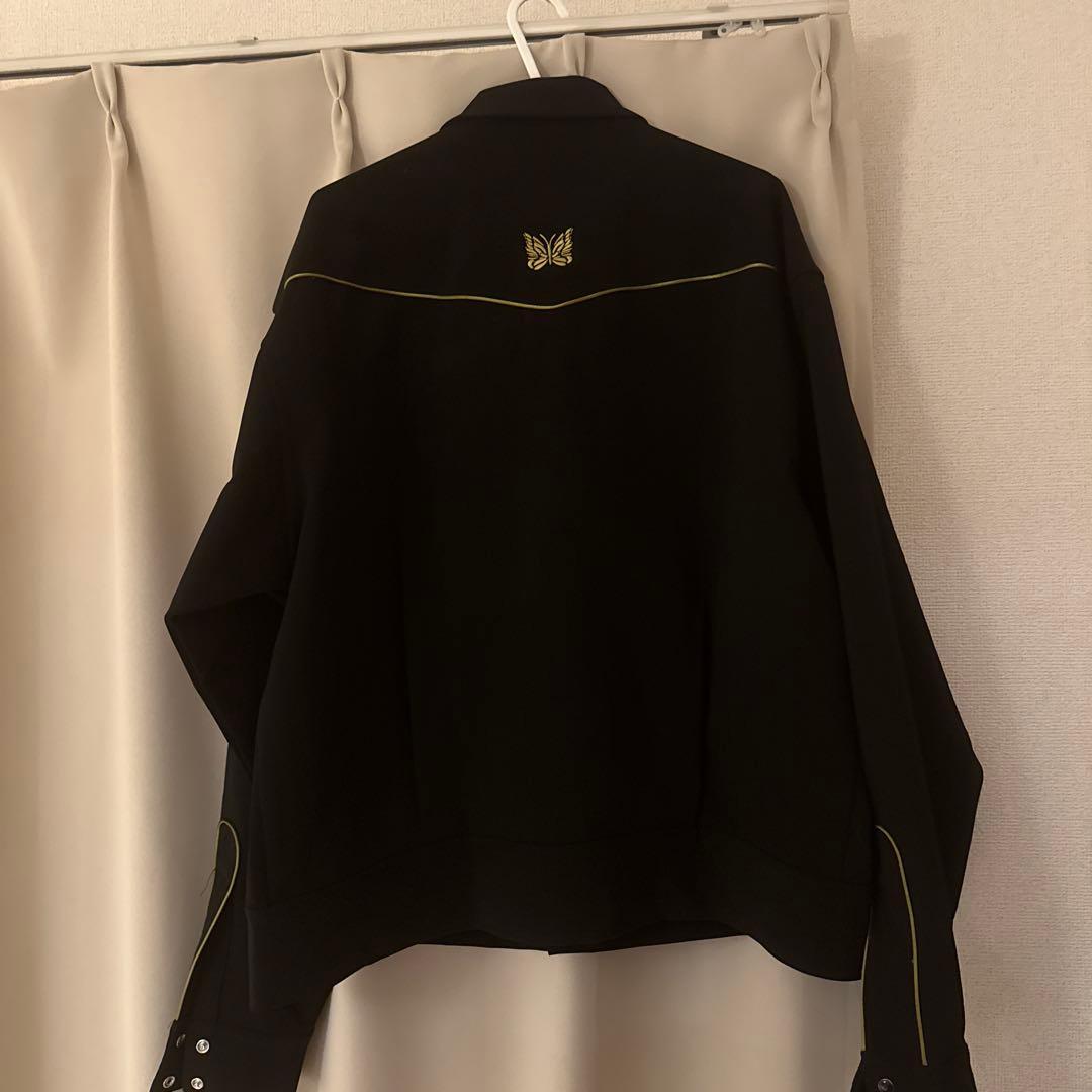 ニードルス　バタフライ刺繍ボタンアップジャケット