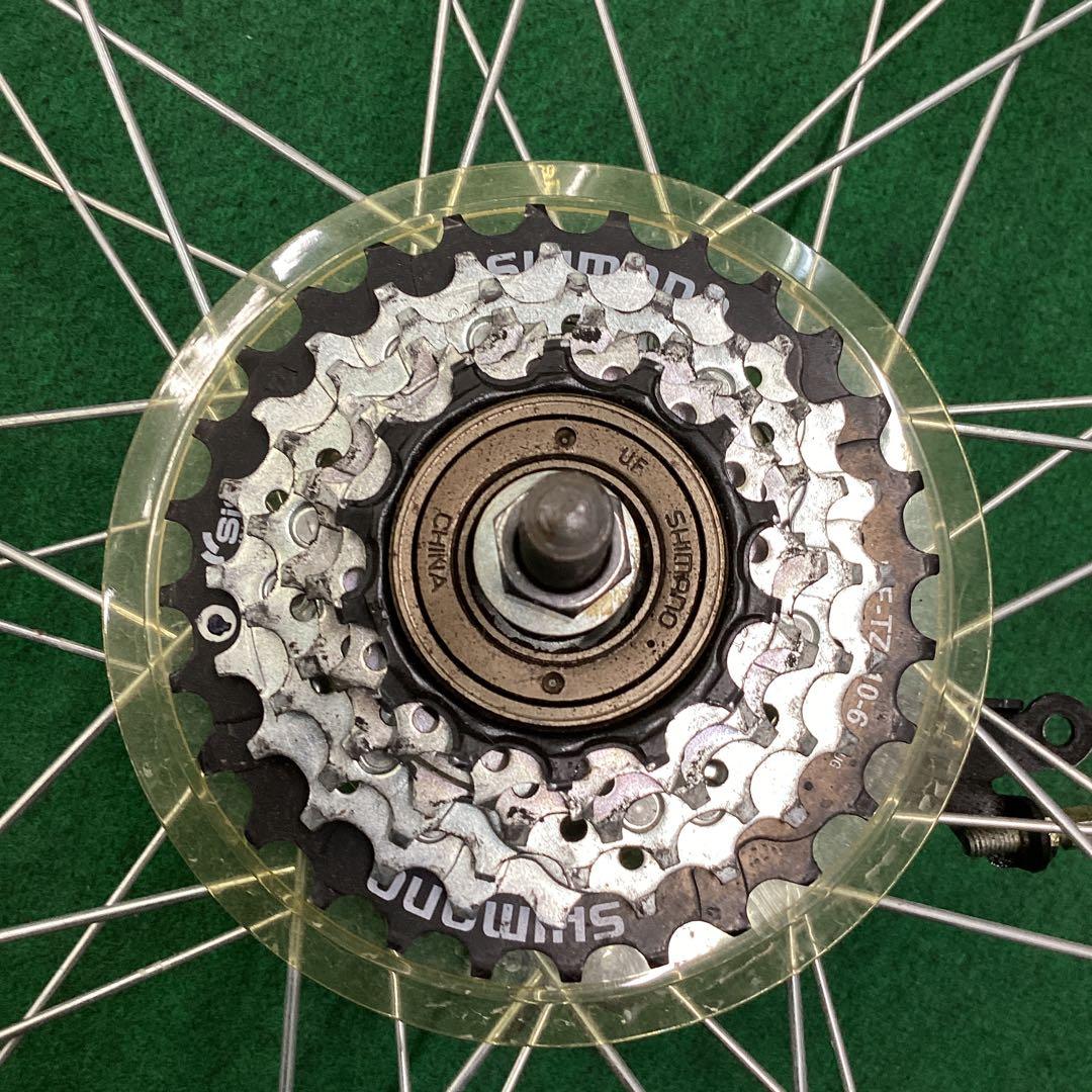 アルミリム　後輪　700x42C 外装6段 タイヤ付 ウエルビー ON