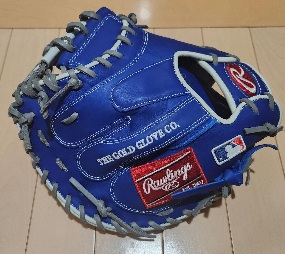 ローリングス　軟式キャッチャーミット　ドジャース