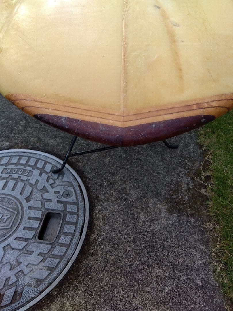 ロングボード　スリーストリンガー　使用感あり　9'4\"　ンテージ感　サーフボード