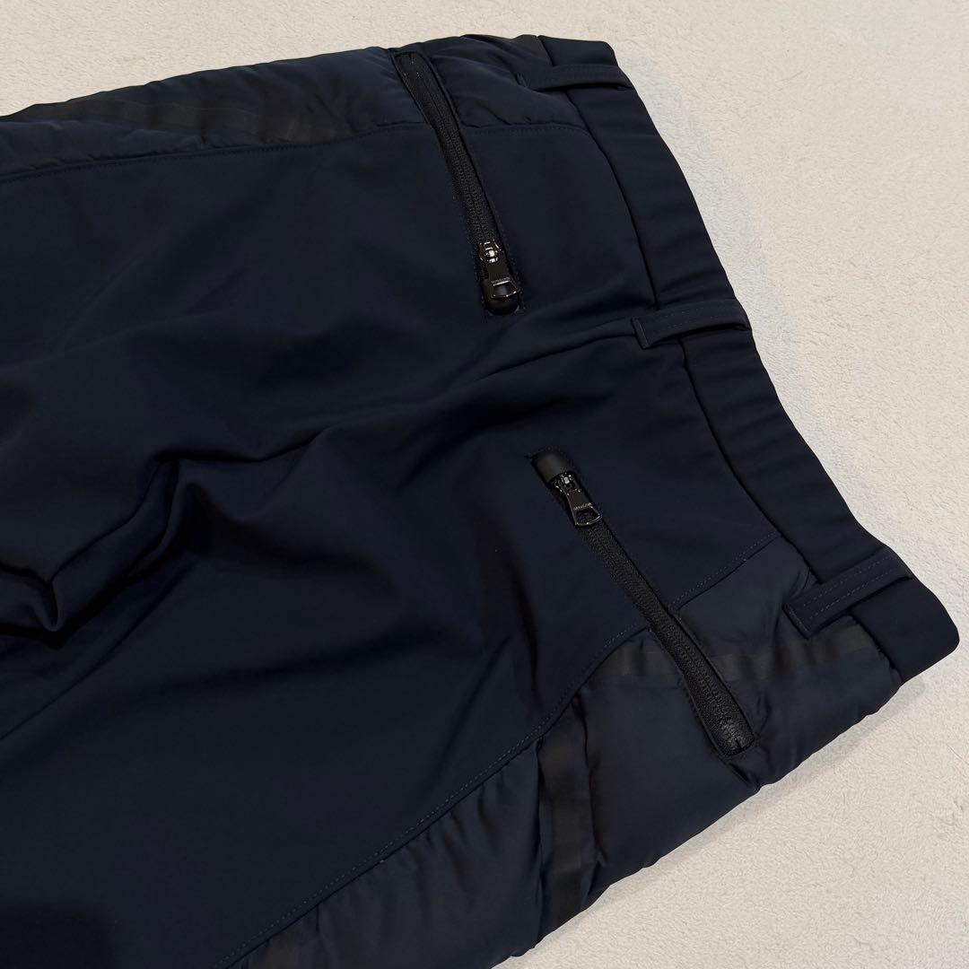 マークアンドロナ　ダウンパンツ　切替　2024AW ゴルフウェア　ネイビー　S