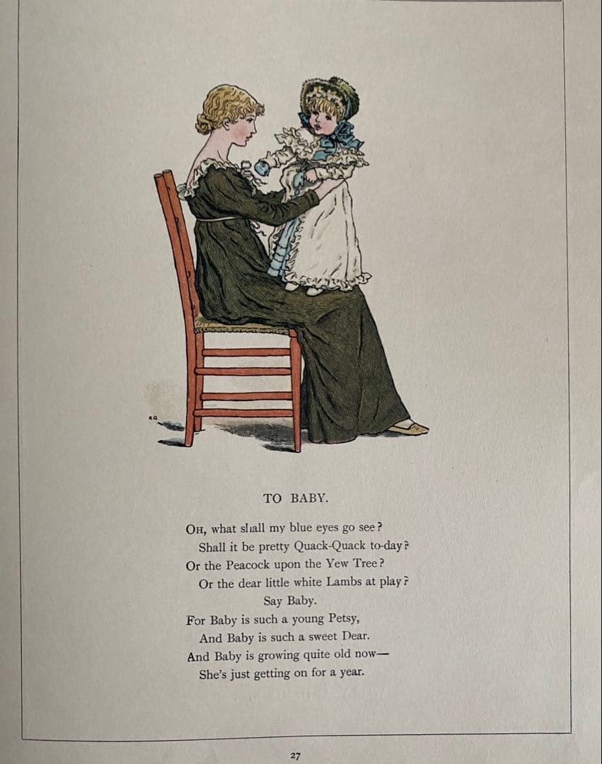 マリーゴールドガーデン　ケイト・グリナウエイ　1985年1929年と復刻版