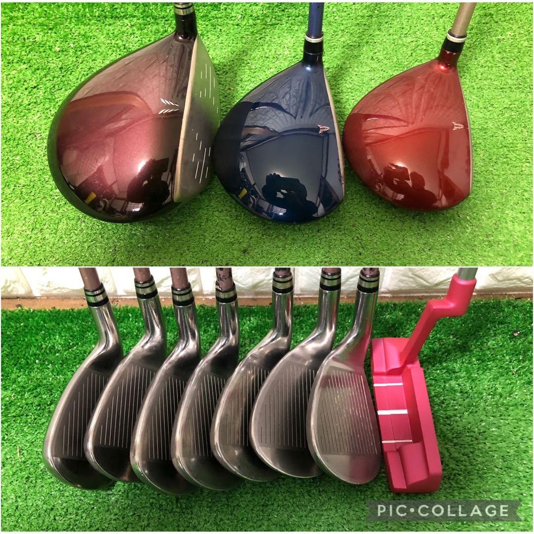 初心者おすすめ☆レディース ゴルフクラブセット☆ゼクシオ11☆キャディバッグ付