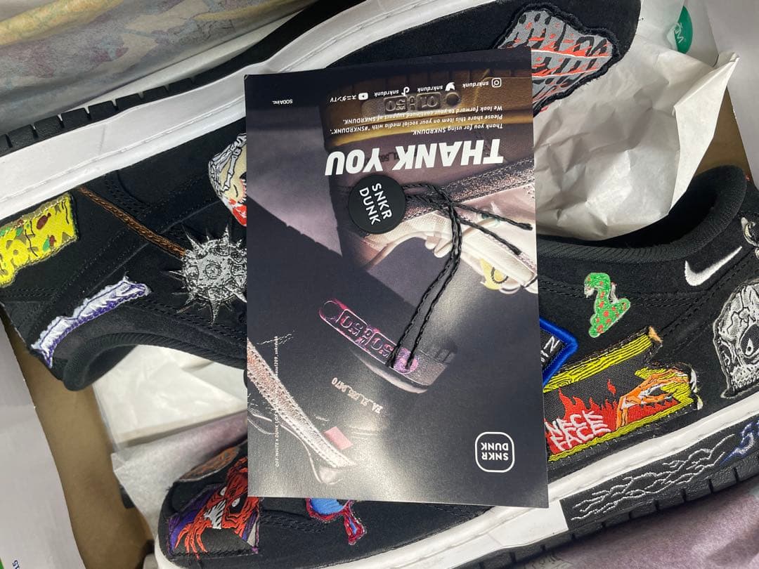 〈新古〉Neck Face × Nike SB Dunk Low