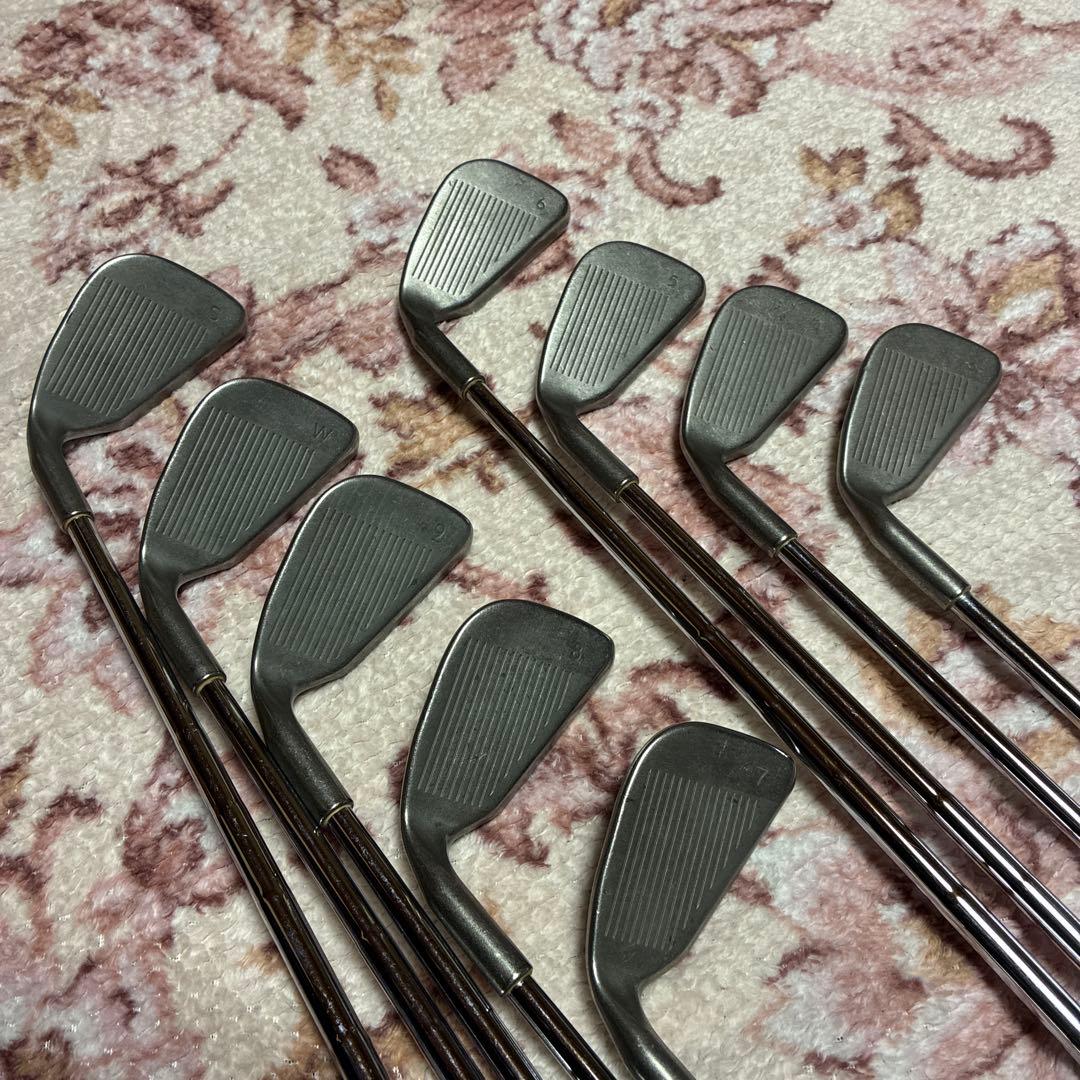 ピン　PING ZING アイアンセット 9本　スチールシャフト