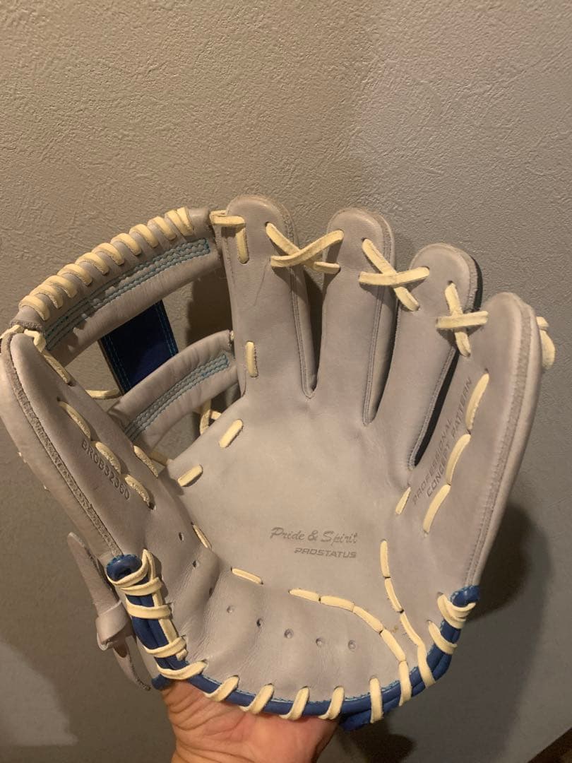 【限定】ZETT プロステイタス軟式グラブ　型付け済み